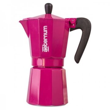 Bialetti Espressokocher Allegra Fuchsia 6 tassen
