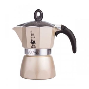 Bialetti Espressokocher Dama Glamour Pearl 3 tassen