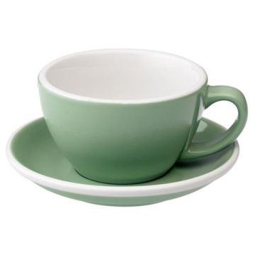 Loveramics Egg Milchkaffee-Tasse und Untertasse (300ml) mintgrün