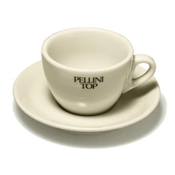Pellini Cappuccino-Tasse und Untertasse 
