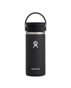 Hydro Flask Wide Flex Sip Lid Isolierflasche 473ml (16oz) - Zwart