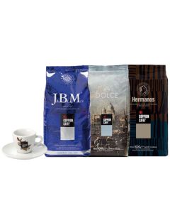 Goppion Kaffeebohnen 3kg + 1 Tasse Kostenlos