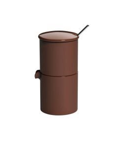 LOVERAMICS Bond Milch-/Zuckerbehälter + Löffel – Set braun