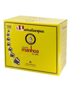Passalacqua Manhoa Kapseln mit Nespresso-Maschine (100st)