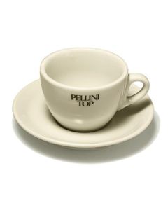 Pellini Cappuccino-Tasse und Untertasse 