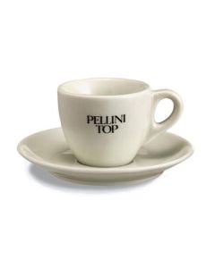 Pellini Espresso-Tasse und Untertasse 